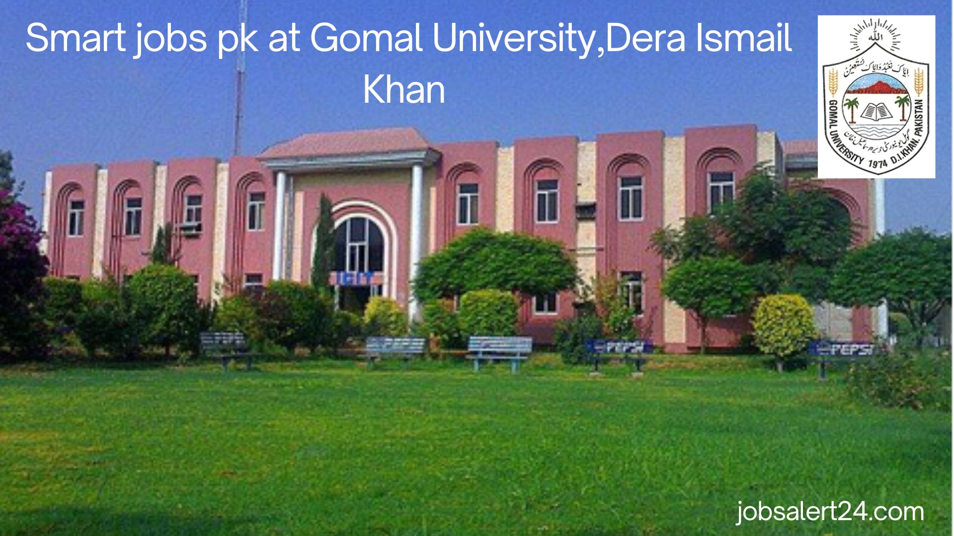 Smart jobs pk at Gomal University